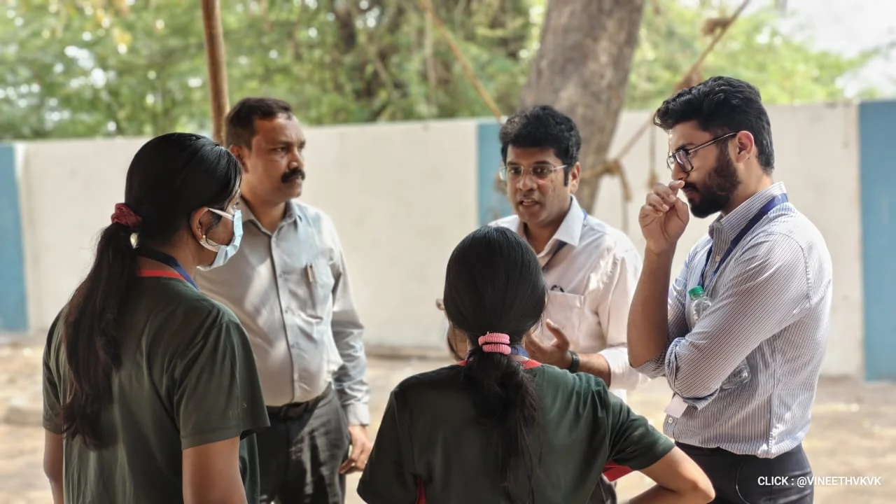 Medical camp at Nalgonda